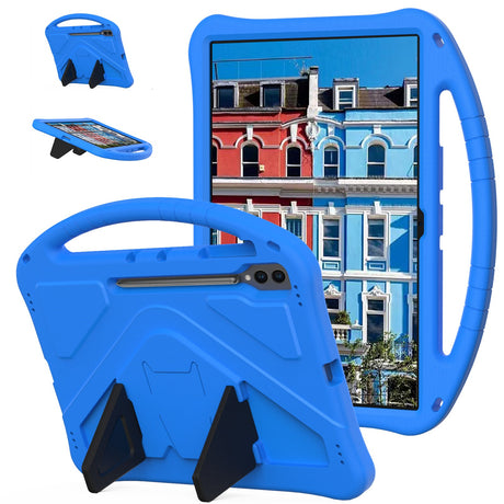 EIDERWOOD Samsung Galaxy Tab S10 Ultra Børnecover m. Kickstand - Sort