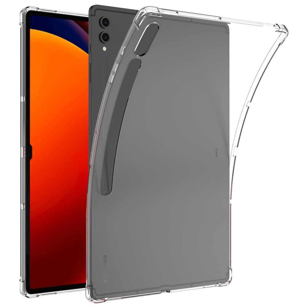 EIDERWOOD Samsung Galaxy Tab S10 Ultra Shockproof Cover m. Touch Pen Holder - Gennemsigtig