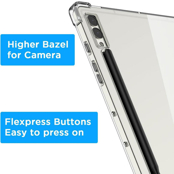 EIDERWOOD Samsung Galaxy Tab S10+ Shockproof cover - Gennemsigtig