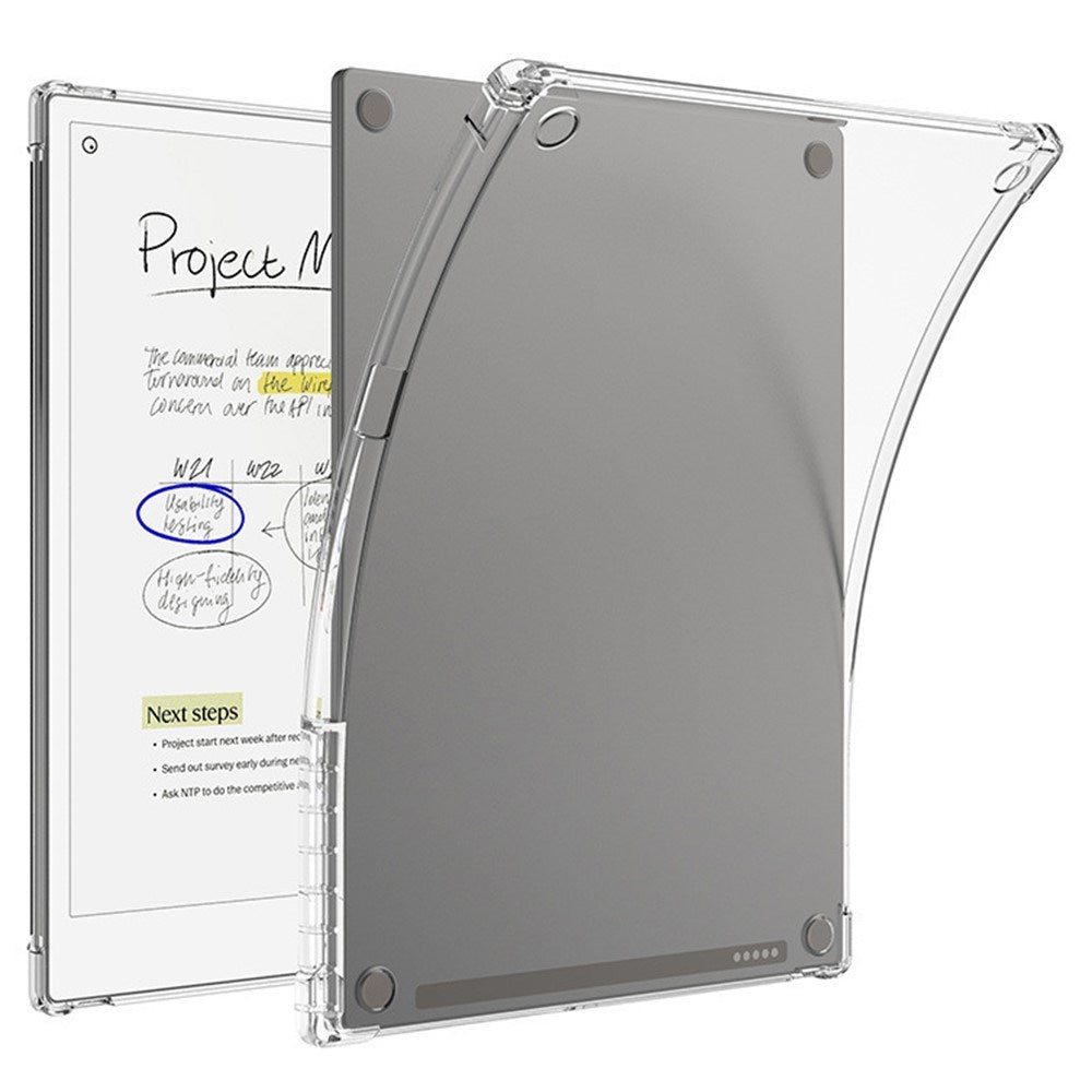 ReMarkable Paper Pro EIDERWOOD Fleksibelt Plastik Cover - Gennemsigtig