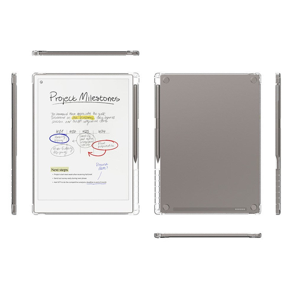 ReMarkable Paper Pro EIDERWOOD Fleksibelt Plastik Cover - Gennemsigtig