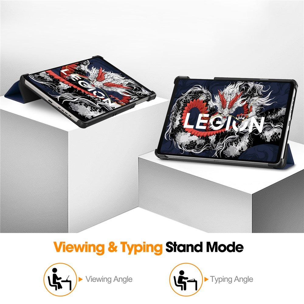 Lenovo Legion Tab 8.8" EIDERWOOD Flipcover m. Ståfunktion - Mørkeblå