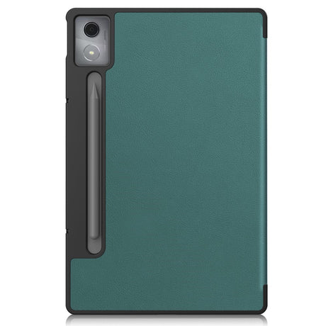 EIDERWOOD Lenovo IdeaTab Pro Kunstlæder Flip Cover m. Ståfunktion & Pencil Holder - Grøn