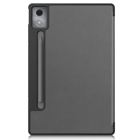 EIDERWOOD Lenovo IdeaTab Pro Kunstlæder Flip Cover m. Ståfunktion & Pencil Holder - Grå
