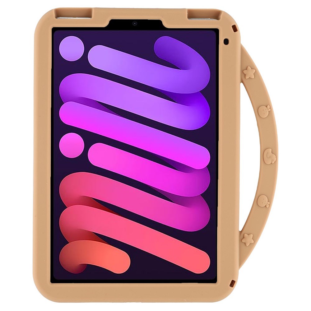 iPad Mini (2024 / 2021) EIDERWOOD Silikone Cover m. Roterende Kickstand - Capybara