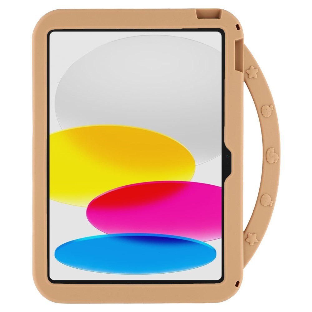 iPad 11" (2025) / 10.9" (2022) EIDERWOOD Silikone Cover m. Roterende Kickstand - Capybara