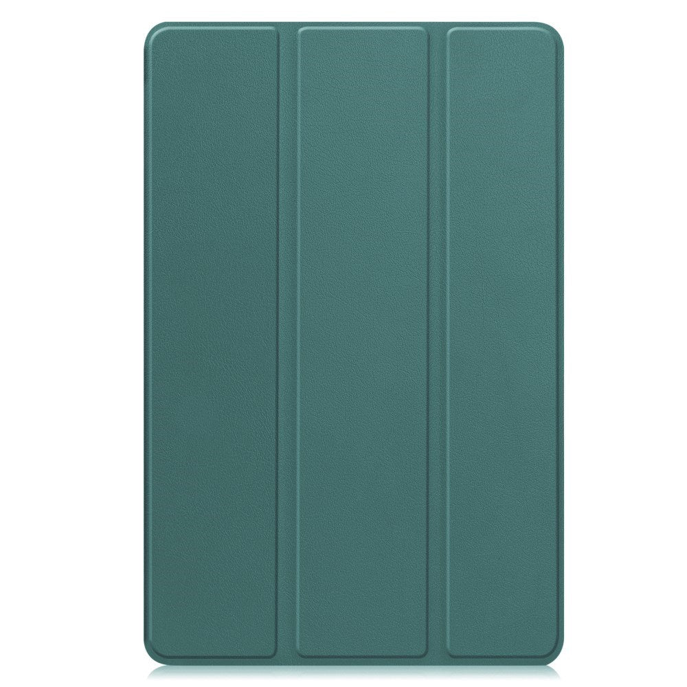 EIDERWOOD Samsung Galaxy Tab S10 FE+ (Plus) Kunstlæder Flip Cover m. Ståfunktion & Pencil Holder - Grøn