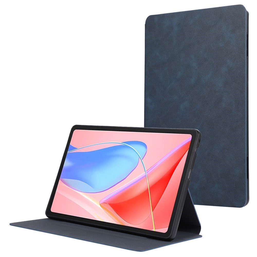 EIDERWOOD Lenovo Tab 10.1" Kunstlæder Flip Cover m. Ståfunktion - Mørkeblå