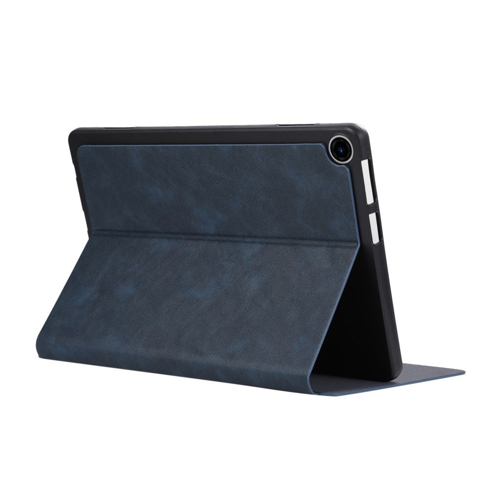 EIDERWOOD Lenovo Tab 10.1" Kunstlæder Flip Cover m. Ståfunktion - Mørkeblå