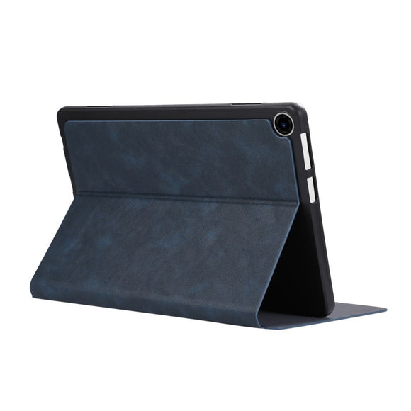 EIDERWOOD Lenovo Tab 10.1" Kunstlæder Flip Cover m. Ståfunktion - Mørkeblå