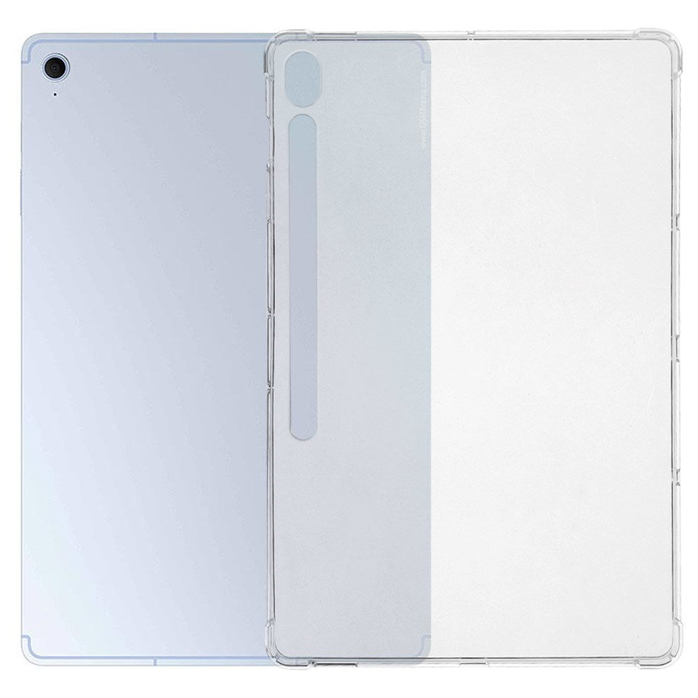 EIDERWOOD Samsung Galaxy Tab S10 FE+ (Plus) Fleksibelt Plastik Cover - Gennemsigtig