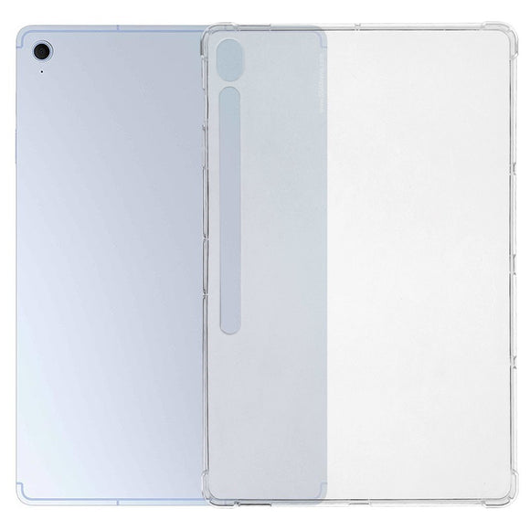 EIDERWOOD Samsung Galaxy Tab S10 FE+ (Plus) Fleksibelt Plastik Cover - Gennemsigtig