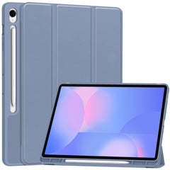 EIDERWOOD Samsung Galaxy Tab S10 FE+ (Plus) Tri-Fold Kunstlæder Cover m. Stylus Pen Holder - Lavendel