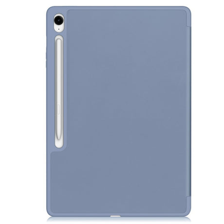 EIDERWOOD Samsung Galaxy Tab S10 FE+ (Plus) Tri-Fold Kunstlæder Cover m. Stylus Pen Holder - Lavendel