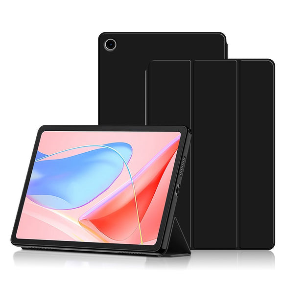 EIDERWOOD Lenovo Tab 10.1" Tri-Fold Kunstlæder Flip Cover - Sort