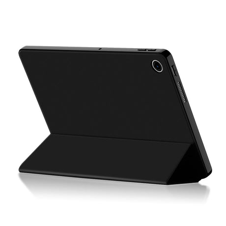 EIDERWOOD Lenovo Tab 10.1" Tri-Fold Kunstlæder Flip Cover - Sort