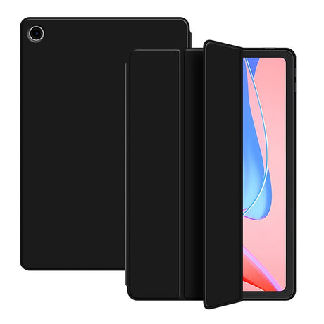 EIDERWOOD Lenovo Tab 10.1" Tri-Fold Kunstlæder Flip Cover - Sort