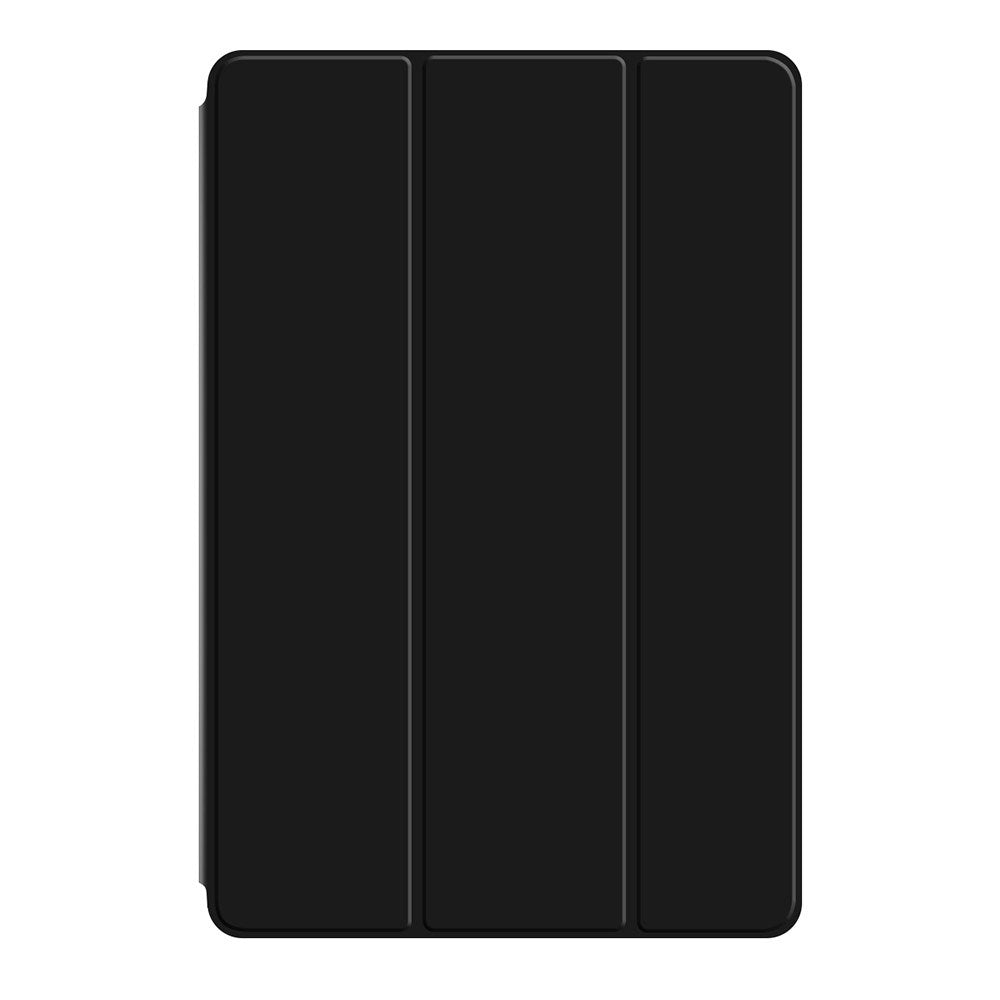 EIDERWOOD Lenovo Tab 10.1" Tri-Fold Kunstlæder Flip Cover - Sort