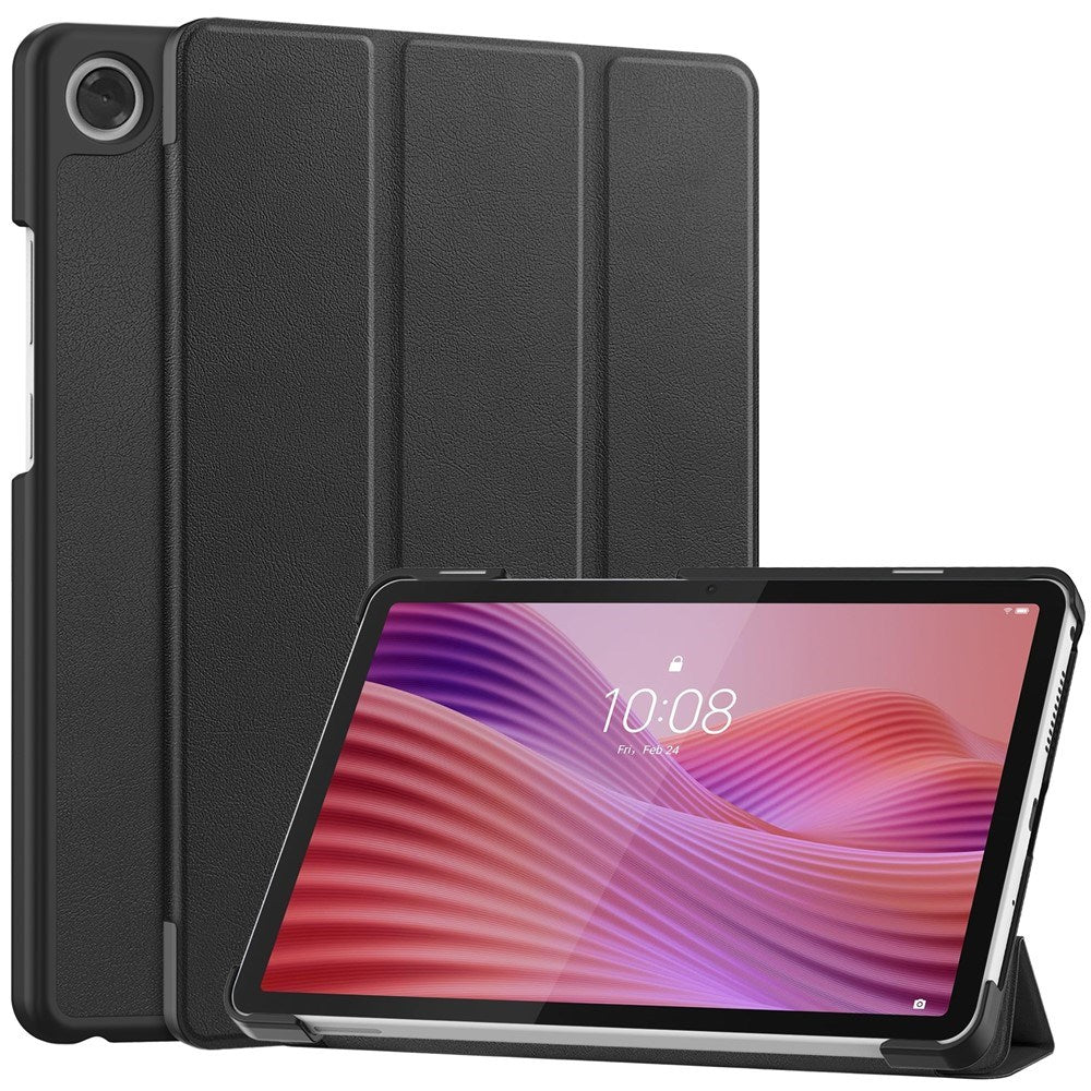 Lenovo Tab One 8.7" EIDERWOOD Kunstlæder Flip Cover - Sort