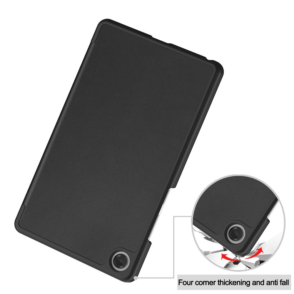 Lenovo Tab One 8.7" EIDERWOOD Kunstlæder Flip Cover - Sort