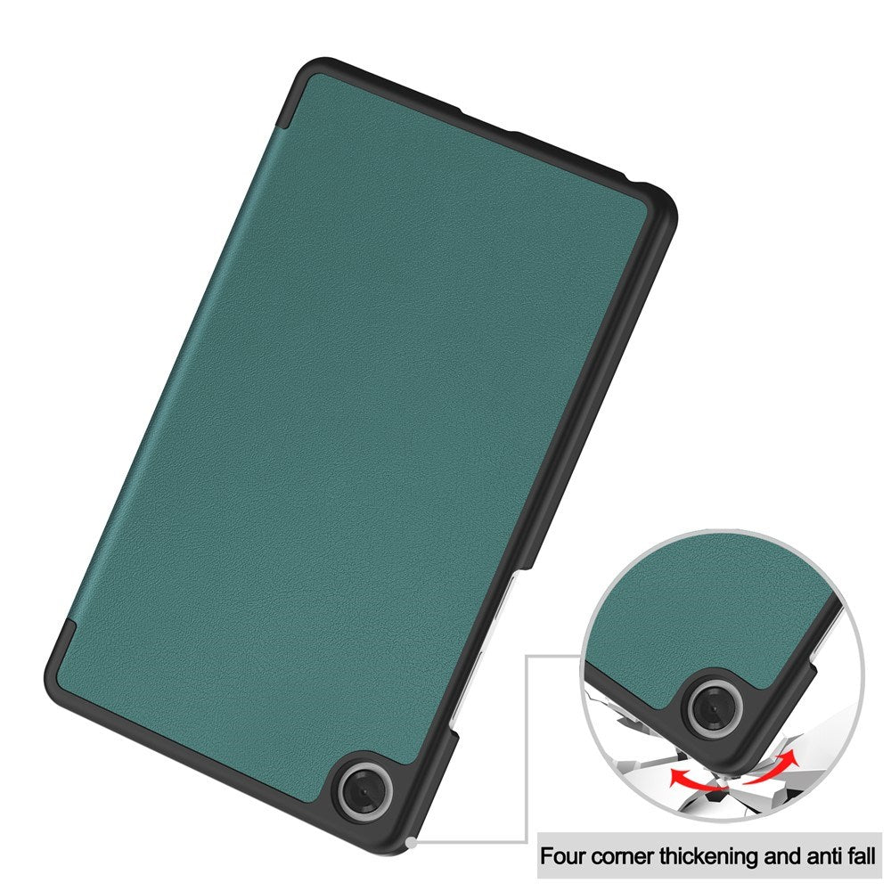 Lenovo Tab One 8.7" EIDERWOOD Kunstlæder Flip Cover - Grøn