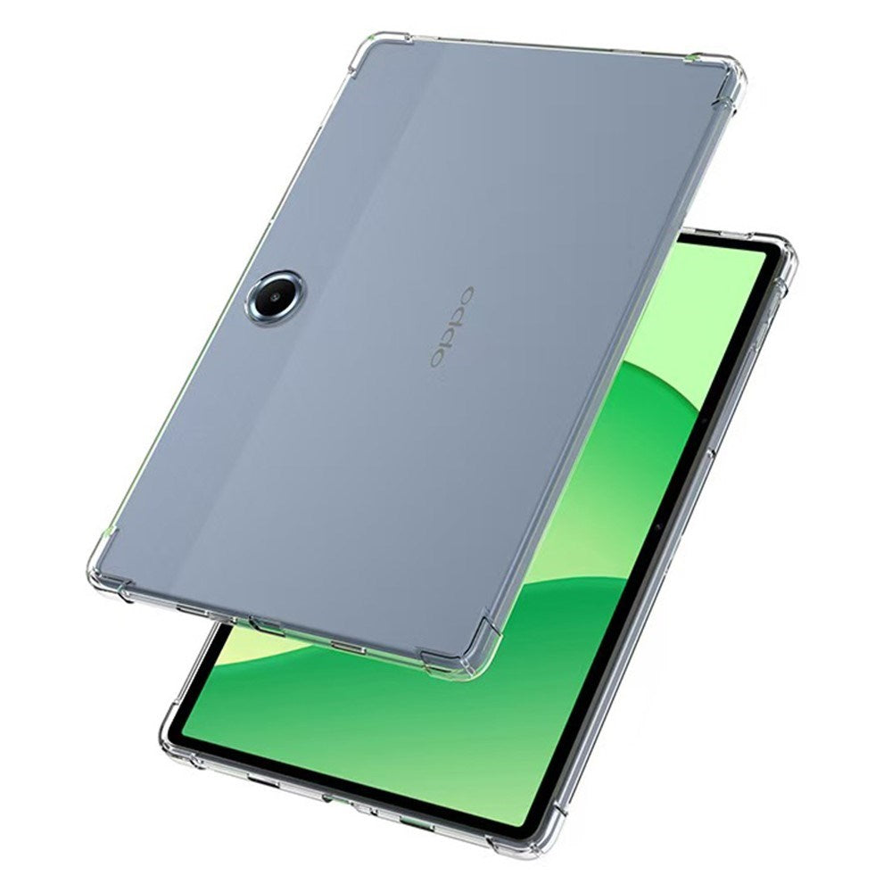 EIDERWOOD OnePlus Pad Lite Fleksibelt Plast Cover m. Stødabsorberende Hjørner - Gennemsigtig