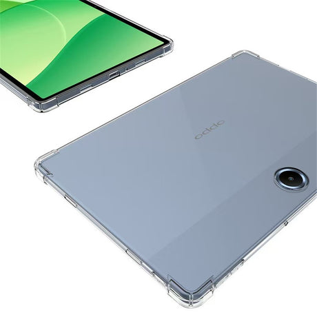 EIDERWOOD OnePlus Pad Lite Fleksibelt Plast Cover m. Stødabsorberende Hjørner - Gennemsigtig