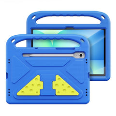 DUX DUCIS Samsung Galaxy Tab S10 Lite / S10 FE / S9 FE / S9 / S8 / S7 Børnecover m. Ståfunktion & Stylus Pen-Holder - Blå