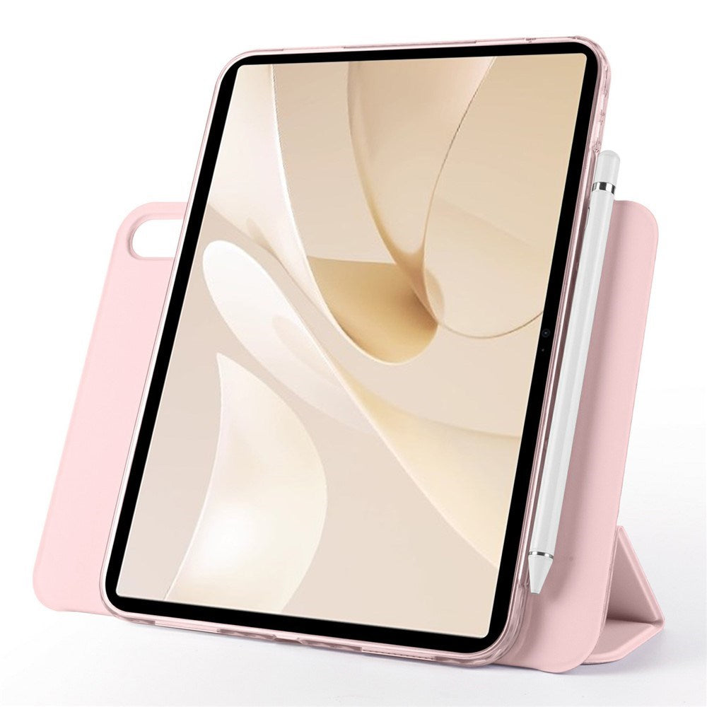 Huawei MatePad 12 X EIDERWOOD Magnetisk Flip Læder Cover m. Ståfunktion - Lyserød