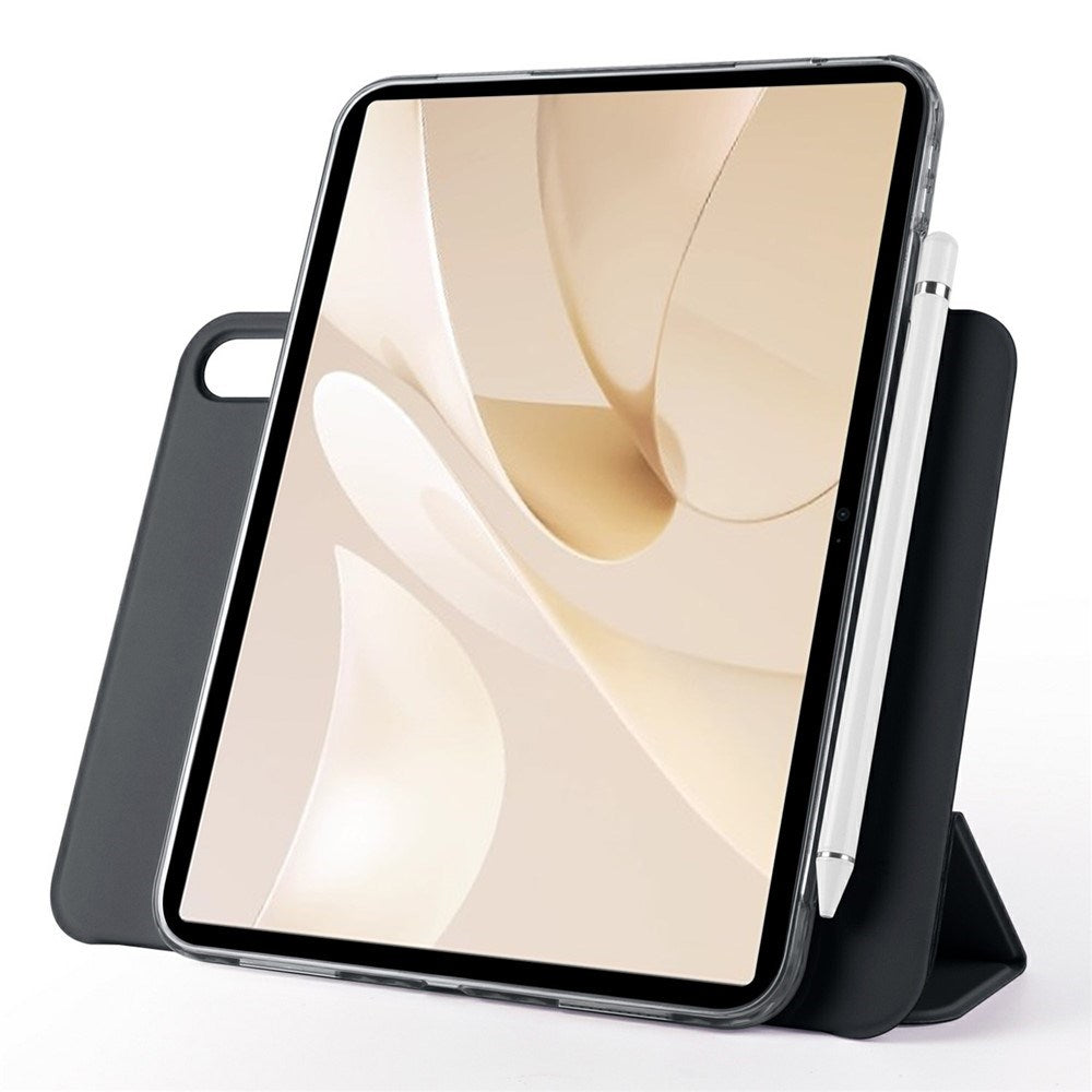 Huawei MatePad 12 X EIDERWOOD Magnetisk Flip Læder Cover m. Ståfunktion - Sort
