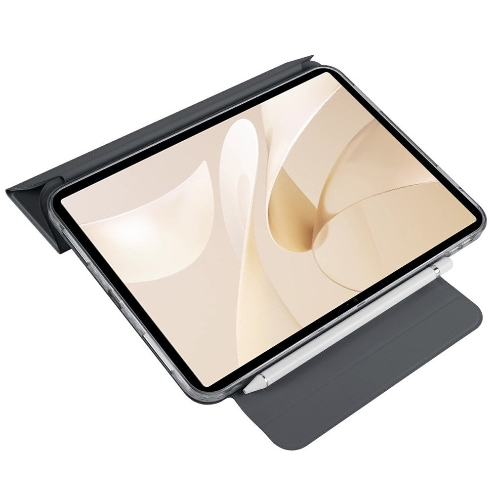 Huawei MatePad 12 X EIDERWOOD Magnetisk Flip Læder Cover m. Ståfunktion - Sort