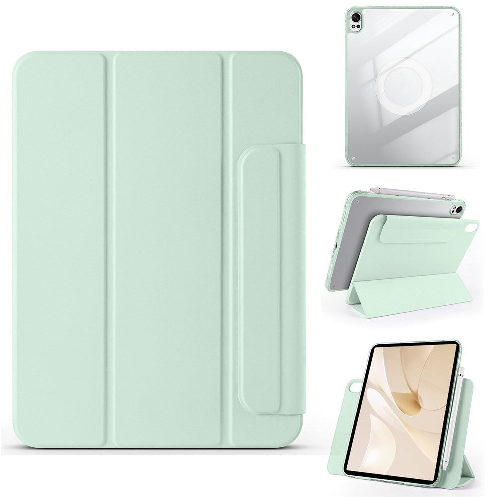 Huawei MatePad 12 X EIDERWOOD Magnetisk Flip Læder Cover m. Ståfunktion - Grøn