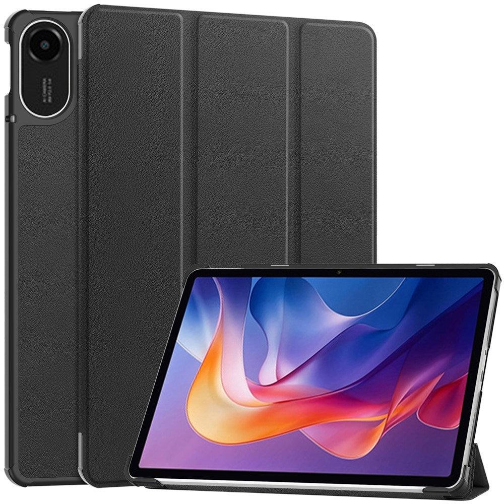 Xiaomi Redmi Pad 2 EIDERWOOD Kunstlæder Flip Cover - Sort
