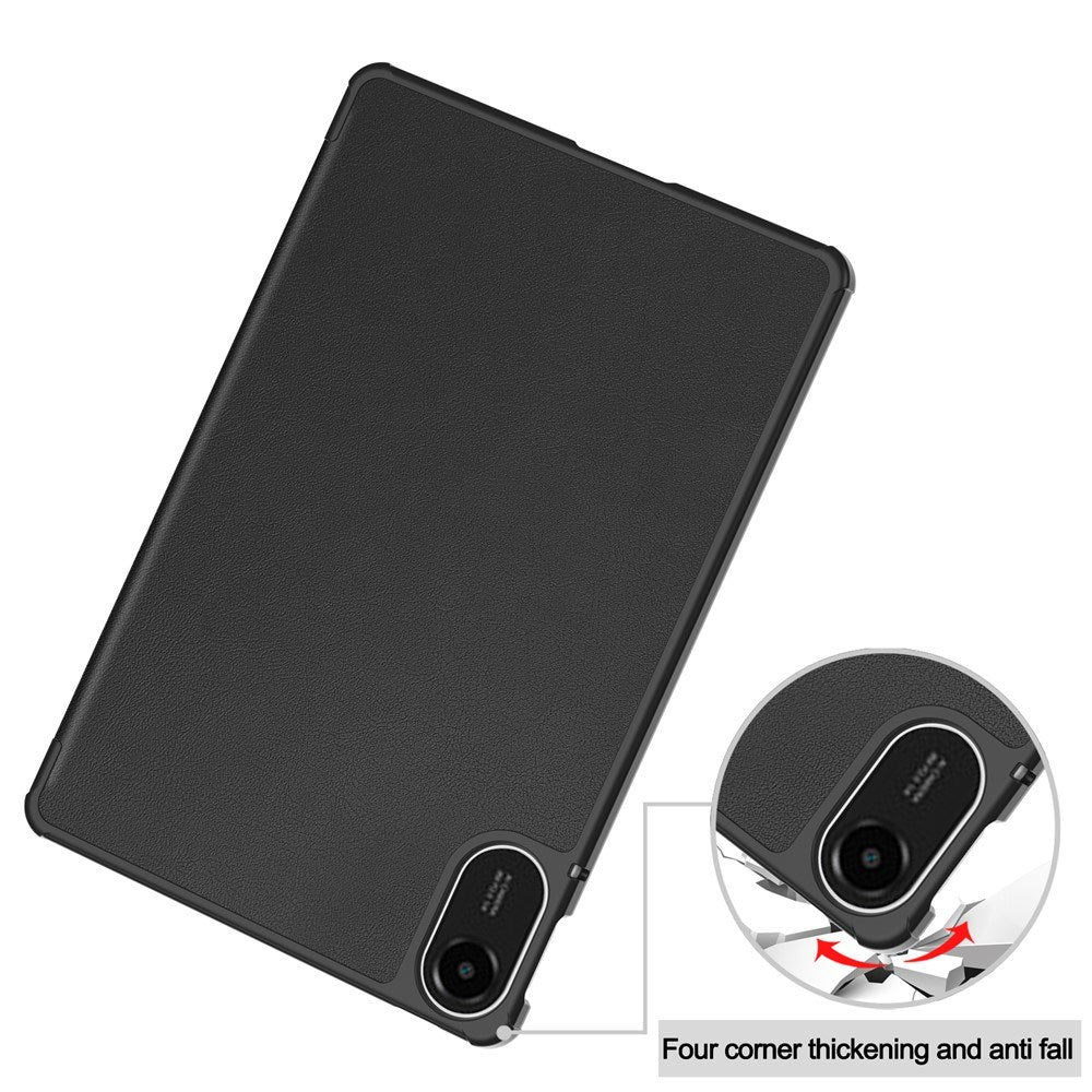 Xiaomi Redmi Pad 2 EIDERWOOD Kunstlæder Flip Cover - Sort