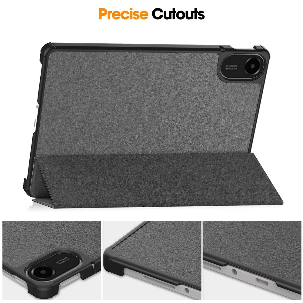Xiaomi Redmi Pad 2 EIDERWOOD Kunstlæder Flip Cover - Grå