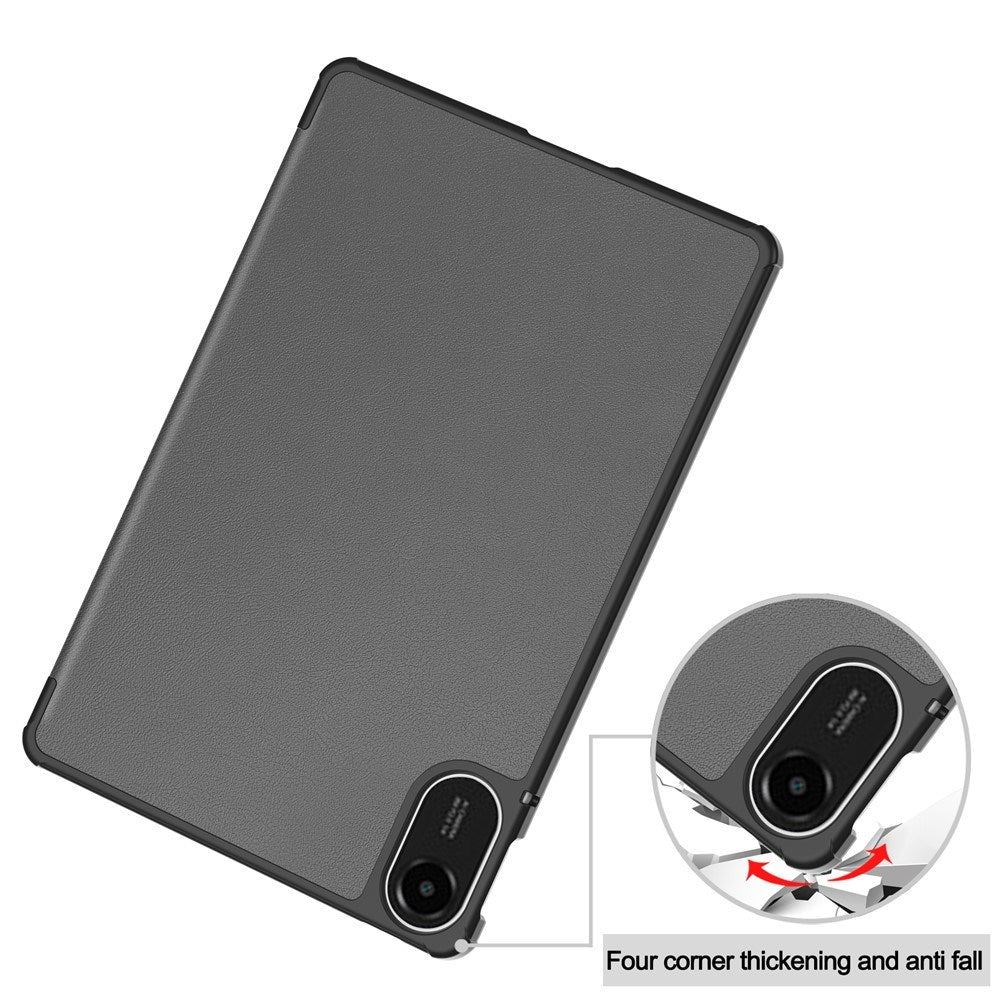 Xiaomi Redmi Pad 2 EIDERWOOD Kunstlæder Flip Cover - Grå