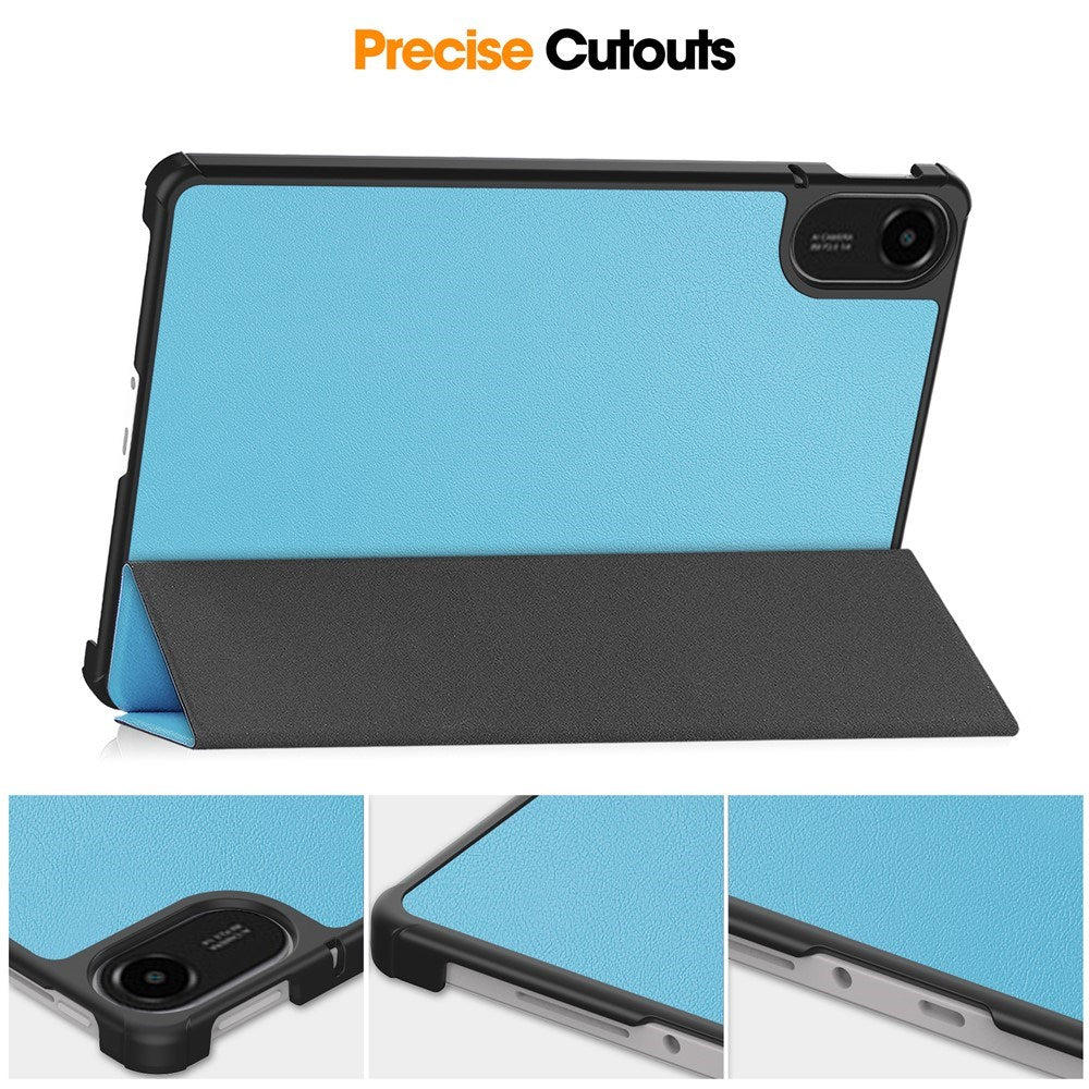 Xiaomi Redmi Pad 2 EIDERWOOD Kunstlæder Flip Cover - Lyseblå