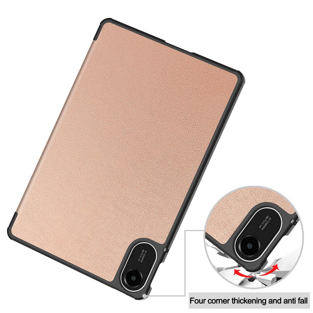 Xiaomi Redmi Pad 2 EIDERWOOD Kunstlæder Flip Cover - Rose Gold