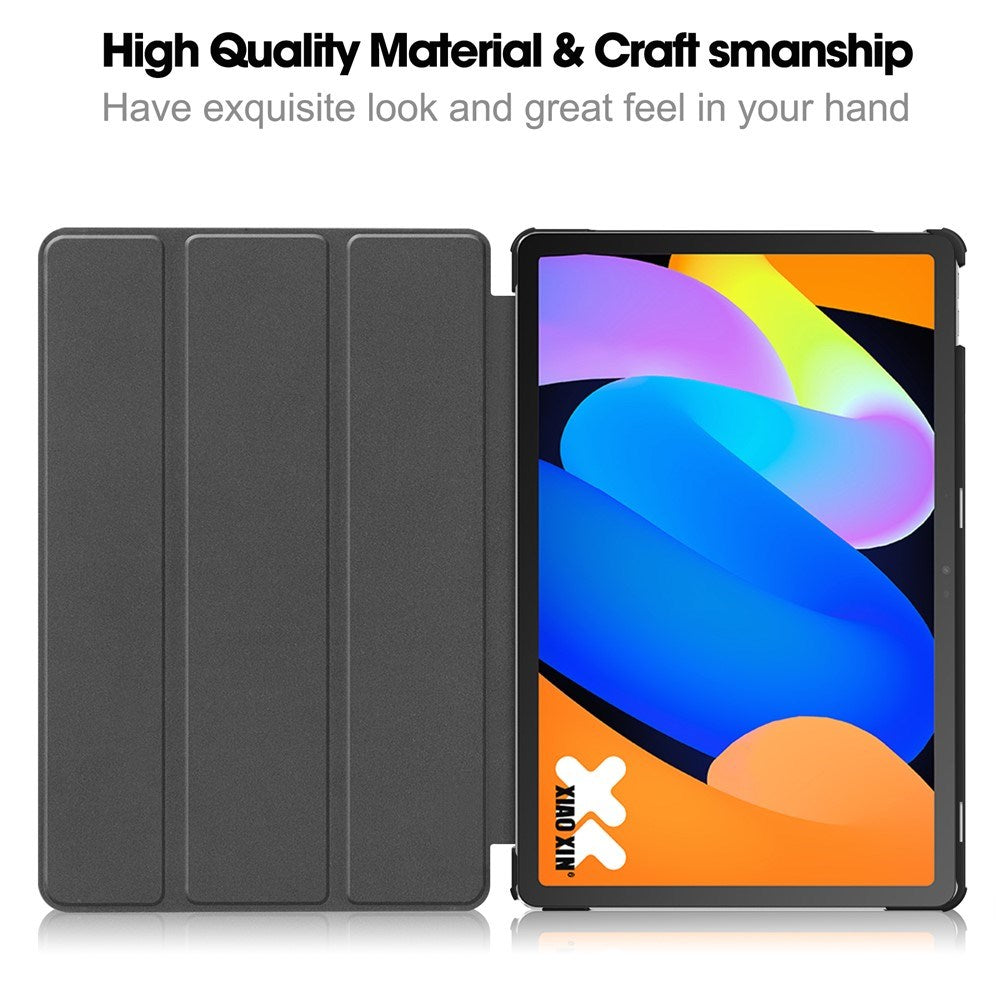 Lenovo Idea Tab 11 EIDERWOOD Kunstlæder Flip Cover - Sort