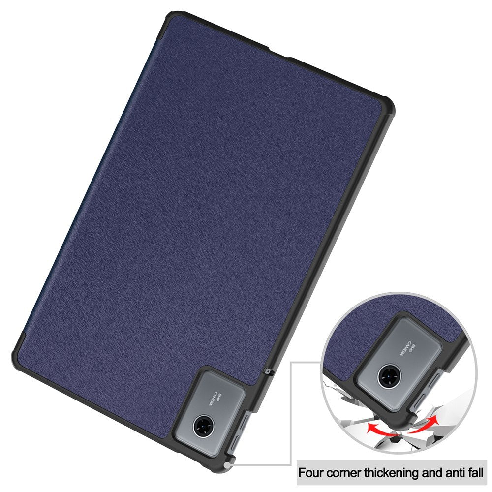 Lenovo Idea Tab 11 EIDERWOOD Kunstlæder Flip Cover - Blå