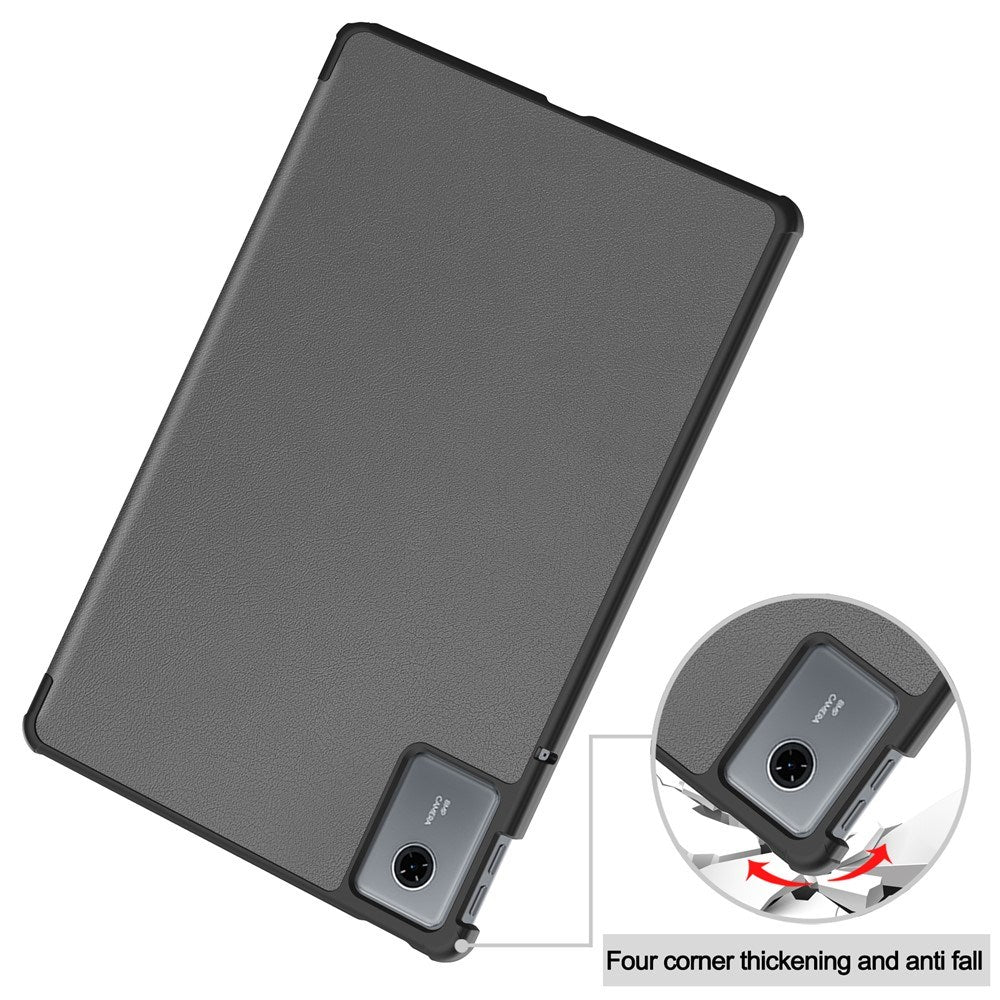Lenovo Idea Tab 11 EIDERWOOD Kunstlæder Flip Cover - Grå