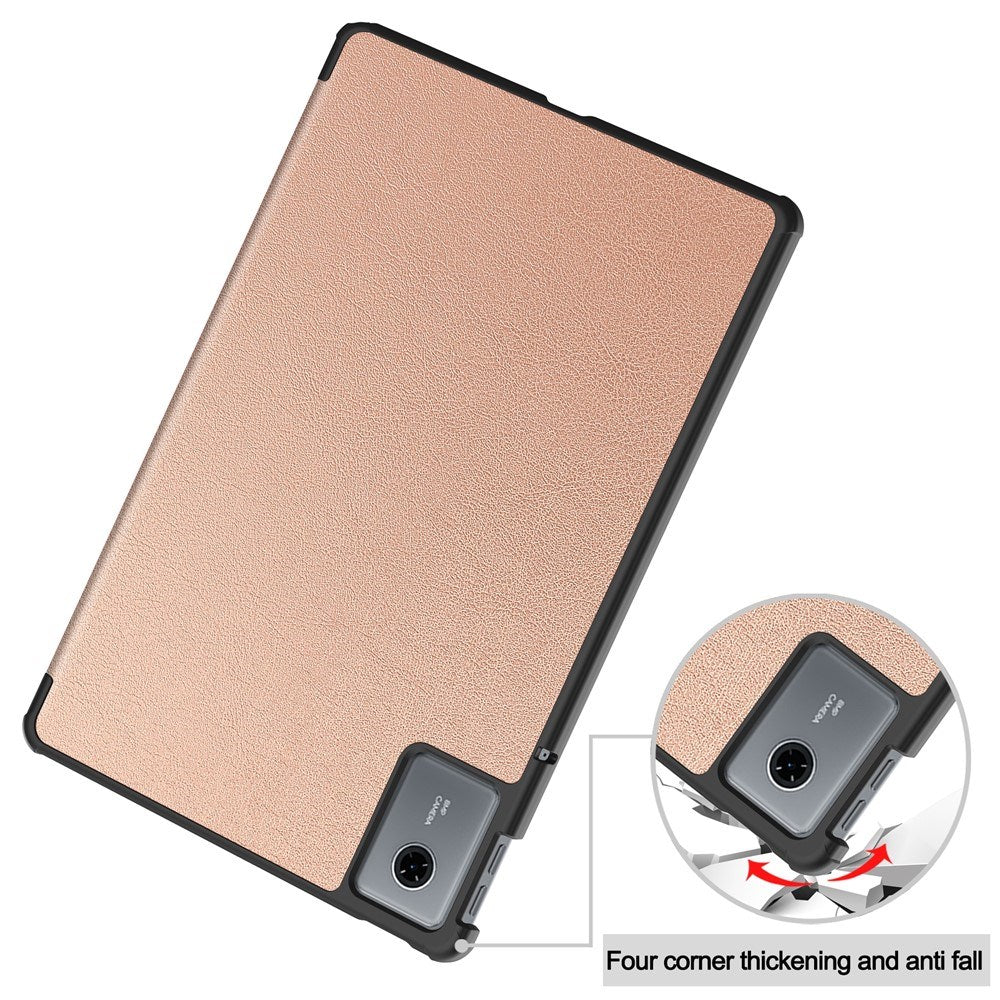 Lenovo Idea Tab 11 EIDERWOOD Kunstlæder Flip Cover - Rose Gold