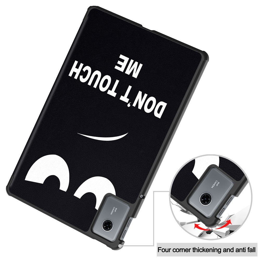 Lenovo Idea Tab 11 EIDERWOOD Kunstlæder Flip Cover m. Motiv - "Don't Touch Me"