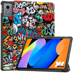 Lenovo Idea Tab 11 EIDERWOOD Kunstlæder Flip Cover m. Motiv - Graffiti