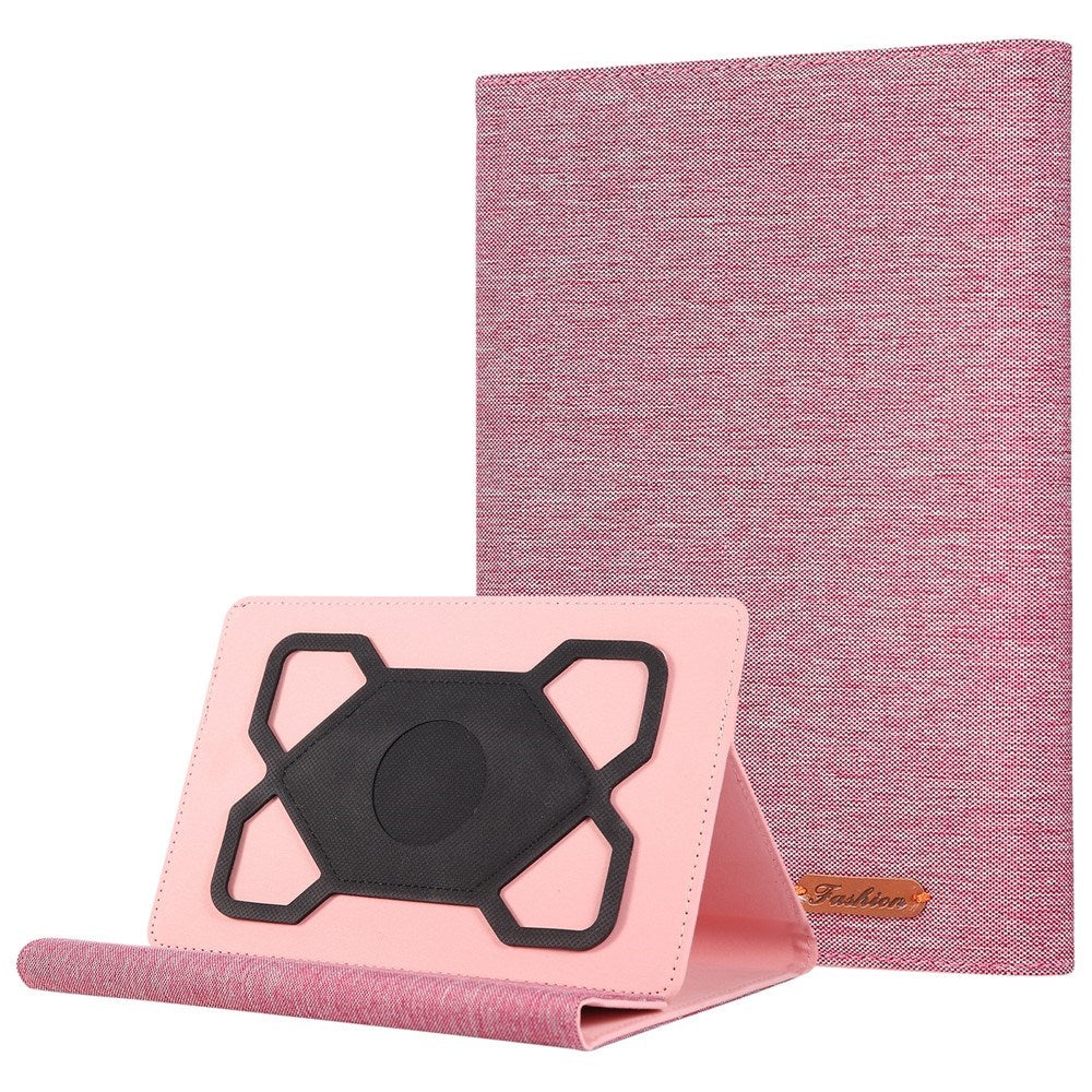 EIDERWOOD Universal Tablet Flip Cover m. Ståfunktion - 13.5 x 21.5 cm - Lyserød