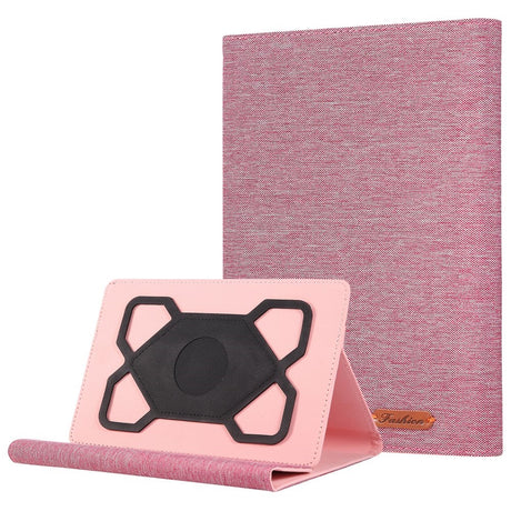 EIDERWOOD Universal Tablet Flip Cover m. Ståfunktion - 13.5 x 21.5 cm - Lyserød