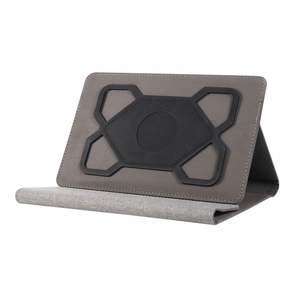 EIDERWOOD Universal Tablet Flip Cover m. Ståfunktion - 13.5 x 21.5 cm - Grå