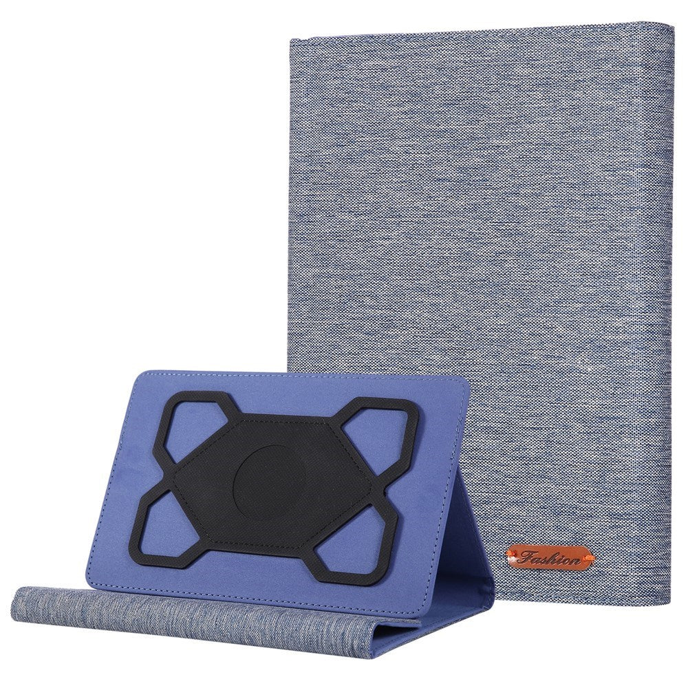 EIDERWOOD Universal Tablet Flip Cover m. Ståfunktion - 13.5 x 21.5 cm - Blå