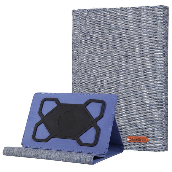 EIDERWOOD Universal Tablet Flip Cover m. Ståfunktion - 13.5 x 21.5 cm - Blå