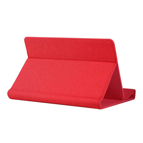 EIDERWOOD Universal Tablet Flip Cover m. Ståfunktion - 13.5 x 21.5 cm - Rød